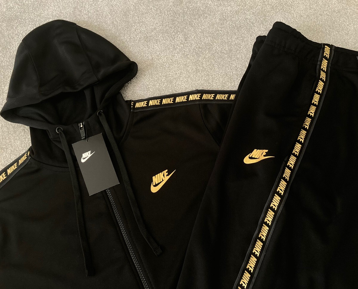 Nike Repeat Nike Gold Tape Tracksuit Nike Fleece Repeat Logo Full