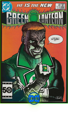 GREEN LANTERN #196 (1986) GUY GARDNER CVR KEY SUPERMAN LEGACY DC STUDIOS 9.2 NM-