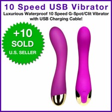 Juguetes Sexuales Mujer 10 Velocidades Vibrador Masajeador Consolador Punto-G