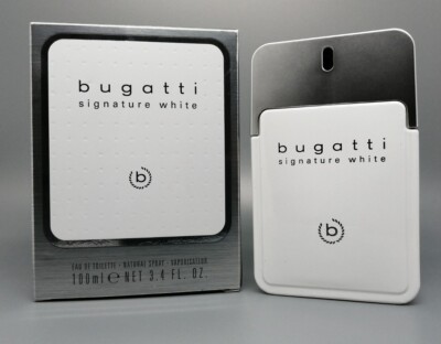 Bugatti: Signatur White - Eau de Toilette - for Man - 100 ml