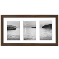 Americanflat Collage Bilderrahmen 20X36 Cm Walnuss Bruchsicheres
