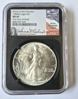 1986 (S) American Silver Eagle NGC MS 69 First Year of Issue *Cabral Signed*