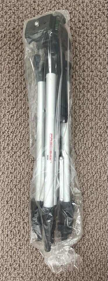 Precision Photo/Video Tripod with Case 3 Way Pan Head Bubble Level Lightweight - Image 2 of 2