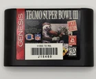 Tecmo Super Bowl III  (Sega Genesis, 1995) w/ Instructions Manual