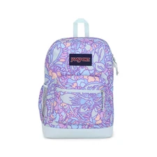 JanSport Cross Town Plus 17" Backpack - Fluid Floral: School Bookbag
