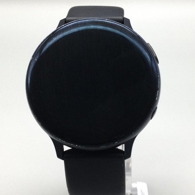 Samsung Galaxy Watch Active 44mm Black Smartwatch GPS BROKEN FOR PARTS REPAIR