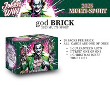 2025 MULTIDEPORTE WILD CARD JOKERS WILD CAJA DE PASATIEMPO SELLADA - TODO 1/1 AUTOMÁTICO GARANTIZADO