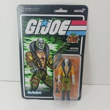 Super7: G.I. Joe Wave 6 Python Patrol Destro ReAction Figure FACTORY SEALED