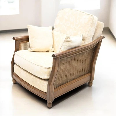 Ercol Bergere Armchair Ercol's Upholstery Golden Dawn Frame FREE UK Delivery* - Image 1 of 4