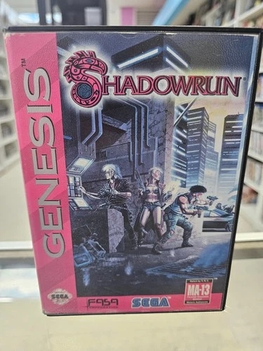Sega Genesis - ShadowRun - No Manual