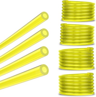 Hipa 4 Size Gas Fuel Line Hose Tubing 4 ft. Each for Small Engine Chainsaw Lawn