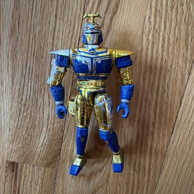 VTG Bandai BeetleBorgs SPECTRA 1997 Metallix Bandai Chromium Gold Blue Metallic 