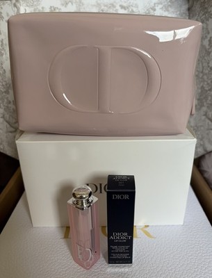 Dior Pink Kosmetiktasche & Lippenbalsam 001 Set Brandneu Frühling Muttertag 2026