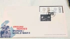 GB QEII 2022 Unsung Heroes Women Of WWII M22L DY43 Machin part pane RM FDC T/Hse