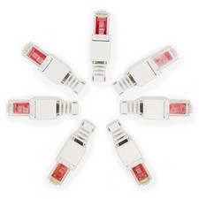 Tool RJ45 Connectors for UTP CAT6/CAT5e/CAT5, Punch Down Ethernet Cable Plugs...