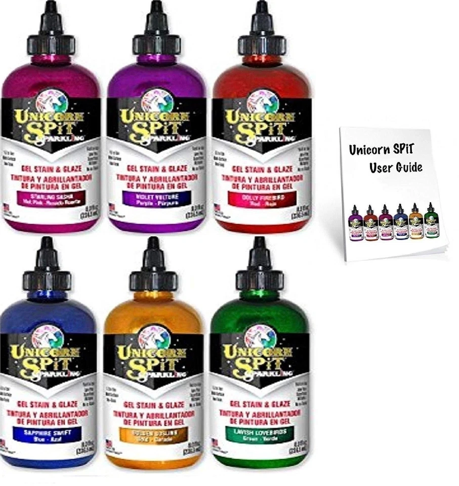 Unicorn SPiT - Gel Stain & Glaze - 20 Complete Paint Collection - 8oz Origina... - Image 2 of 3
