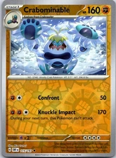 Crabominable 115/197 - Obsidian Flames Reverse Holo| Mix&Match