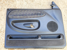 1998-2001 Dodge Ram 1500 Left Drivers Interior Door Panel Black Agate Cloth