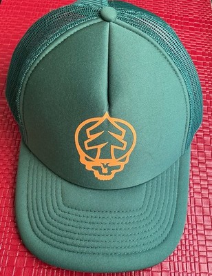 Grateful Dead Huckberry Hat Duck Green Trucker Cap Space Your Face Snapback