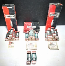 Vintage Champion Spark Plug Lot Hot Rod Muscle Car NOS J-10Y J-11Y J-12Y RBL-13Y