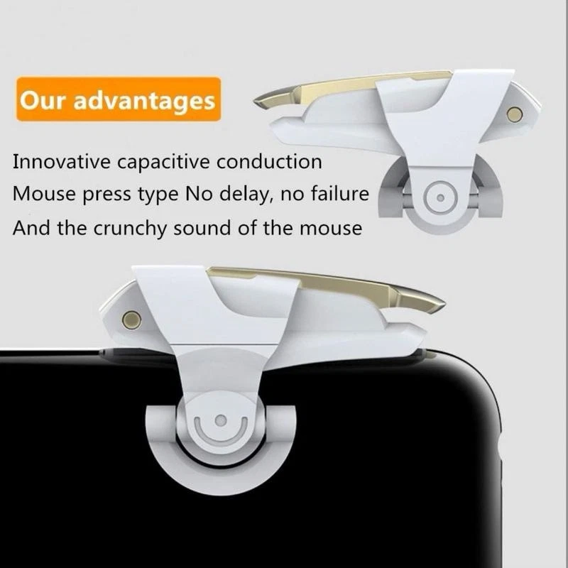 Mobile Game Controller Mobile Game Trigger - 6 fingers for iPhone & Android - Image 3 of 4