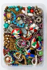 5 LB Vintage to Now Costume Jewelry Lot Tangled Unsearched Junk Craft Resell VTG