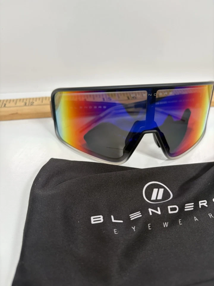 Blenders Eyewear Phantom Boss Sunglasses Rainbow Shield w/ Bag - Image 3 of 4