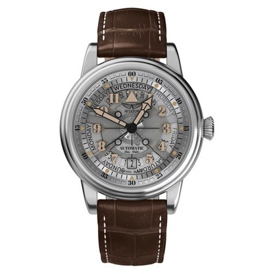 Aviator DOUGLAS V.3.36.0.286.4   Herrenuhr, elegant, 41 mm, Edelstahl, Garantie: