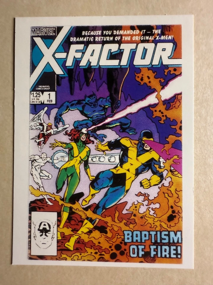 X-Factor #37 1st Covers Marvel Comic Images 1991 - Image 2 of 3