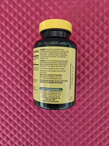 Spring Valley St. John's Wort Standardized Extract Capsules 300 mg, 150 Count - Picture 3 of 4