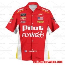 Michael Annett Nascar 2021 Racing Hawaiian Shirt- Polo Shirts