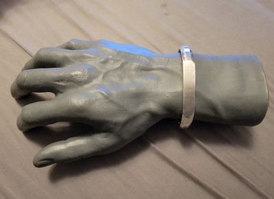 David Yurman Streamline Sterling Silver Thick Cuff Unisex Bracelet