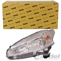 Tyc Hauptscheinwerfer H7/H7 Links Passend FüR Peugeot 208 I 1.0 - 1.6 Hdi Gti