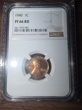 1940 Lincoln Cent Wheat Penny Red Proof Pf66rd Pr66rd 1c Hard To Find 1940 Lincoln Cent Wheat Penny Red Proof Pf66rd Pr66rd 1c Hard To Find