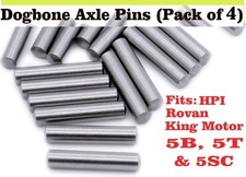 Rovan Axle Hub Pins 4 Pieces Dogbone Pins Fit 1/5 Baja RC 5b SS 5T