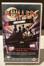 CHILLERS (1988) - VHS Tape - Big Box Ex Rental - Troma - Cult Movie - Horror