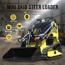 Mini Skid Steer Track Loader | 13.5HP GAS Engine |Tracked  Loader,Hydrualic,NEW