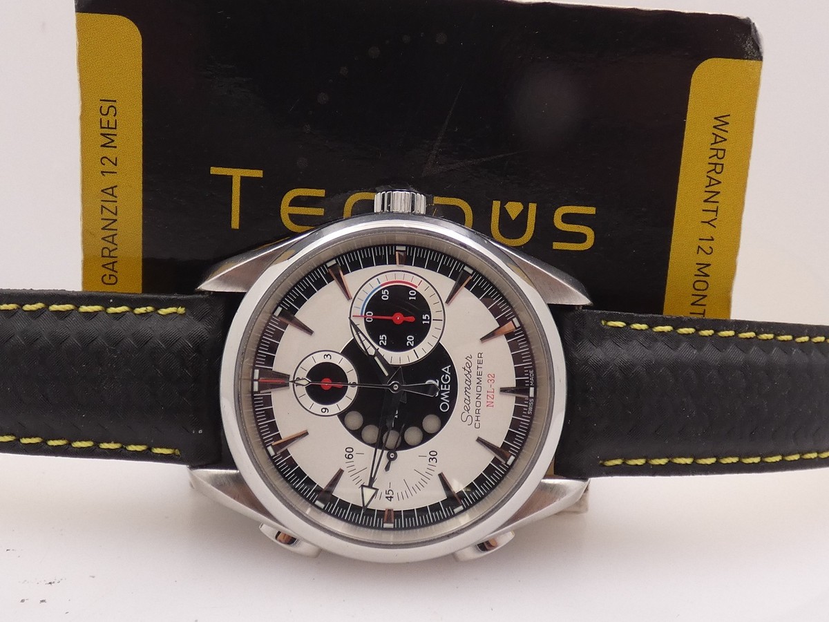 OMEGA SEAMASTER AQUA TERRA NZL-32 REGATA CHRONO WITH PAPERS 2009
