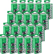 20 Pcs Fujifilm Quicksnap Flash 400 Single Use Disposable Camera, 27 Exposure