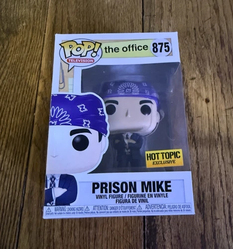 Funko Pop! TV The Office Prison Mike Hot Topic Exclusive #875  With Protector