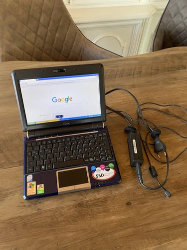 Asus Eee PC 901 BLAU INTEL Atom Dolby Sound Windows Xp SSD KleinNotebook TOP 