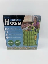 GVDV Garden Hose 100FT 3/4" Interface Multi-Function Nozzle Valve Design