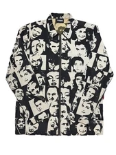 Pleasures Famous Dead Icons Jacket Adult Large Full Zip Limited Rare