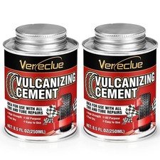 Chemical Vulcanizing Cement, Clear Tire Repair Glue, All Purpose Rubber Cement,