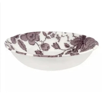 NEW Spode Kingsley White / Pink Cereal Bowl 18cm /7” - Image 1 of 4