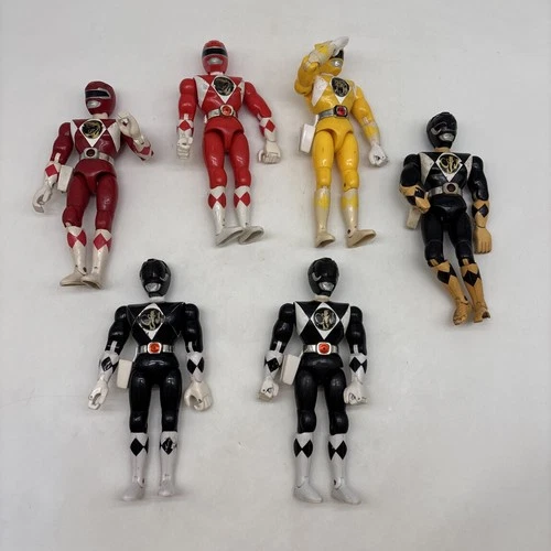 Vintage 1993 Power Rangers 8” Action Figure Lot! For Parts!