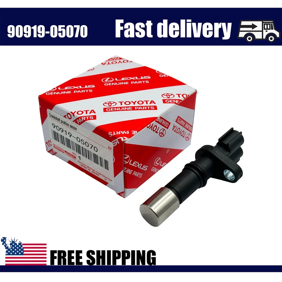 Sensor de posición de manivela genuino Toyota Corolla Prius RAV4 LEXUS CT200H 90919-05070 Foto 4 de 4