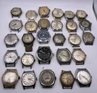 28 x Vintage Mens Wrist Watch Job Lot Divers Watch , Junghans , WW2 Era Etc
