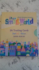 Disney LE 2000 Disneyana Convention ITS A SMALL WORLD 24 Trading Cards Set Lot