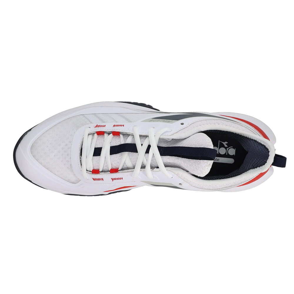 diadora Finale Ag Tennis Mens White Sneakers Athletic Shoes